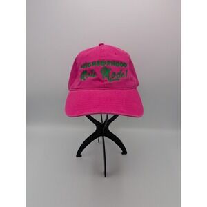 Fine Caps Neighborhood Role Model Strapback Dad Hat Pink Green